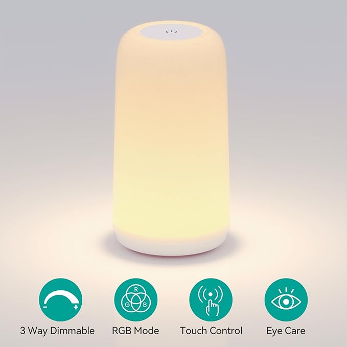 Touch Bedside Table Lamp