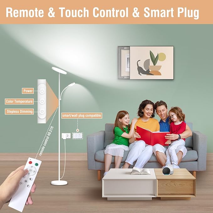 LED Room Lamp - Adjustable Reading Light